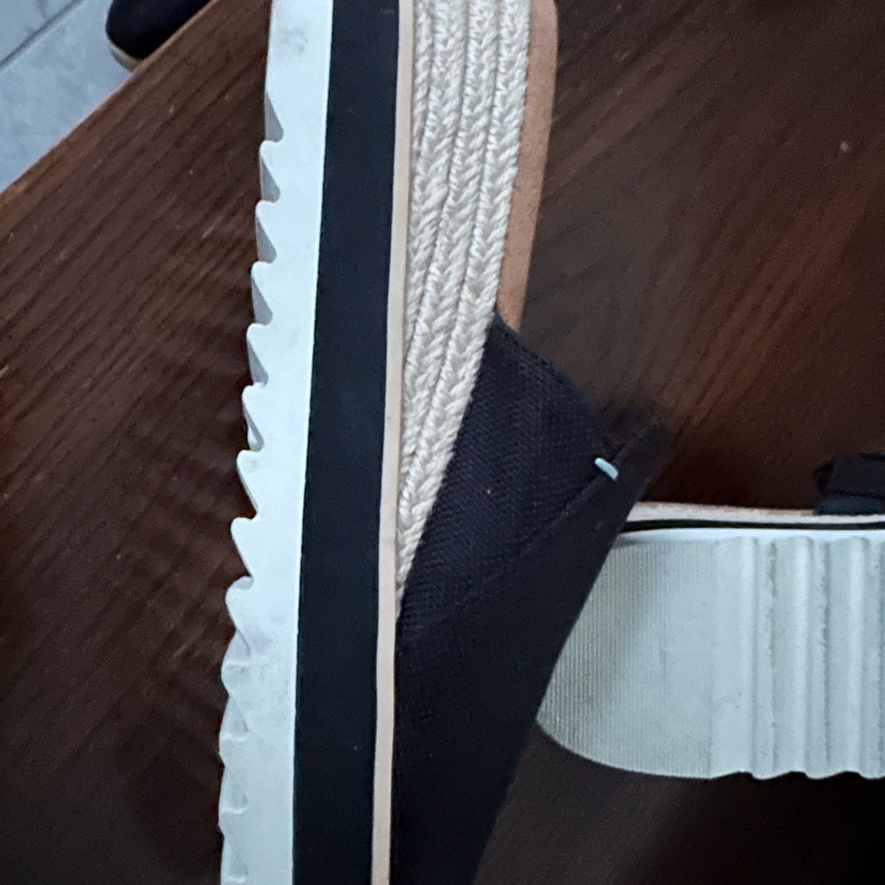 TOMS Black Canvas Mules - Picture 3 of 6